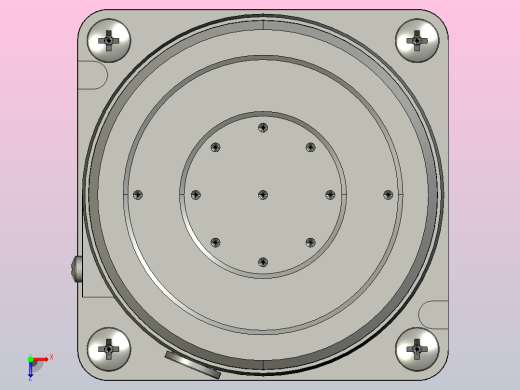 力矩电机4TK10GN-C-4GN250K-750K俯视缩略图