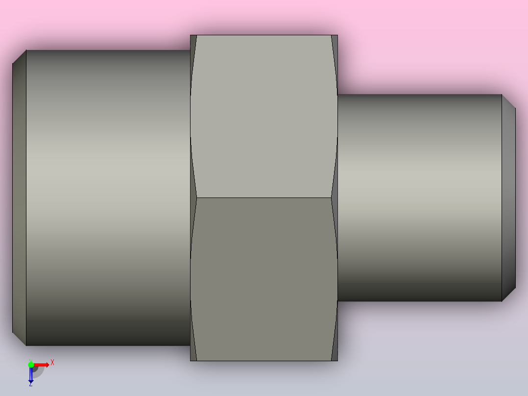 EO管接头直减速机GR12 06SCFX.stp俯视图