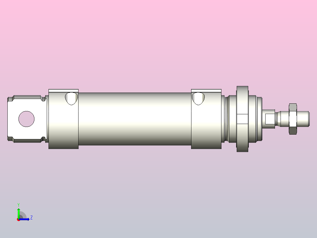 FESTO气缸DSNU-32-40-PPV-A---_0_左视图