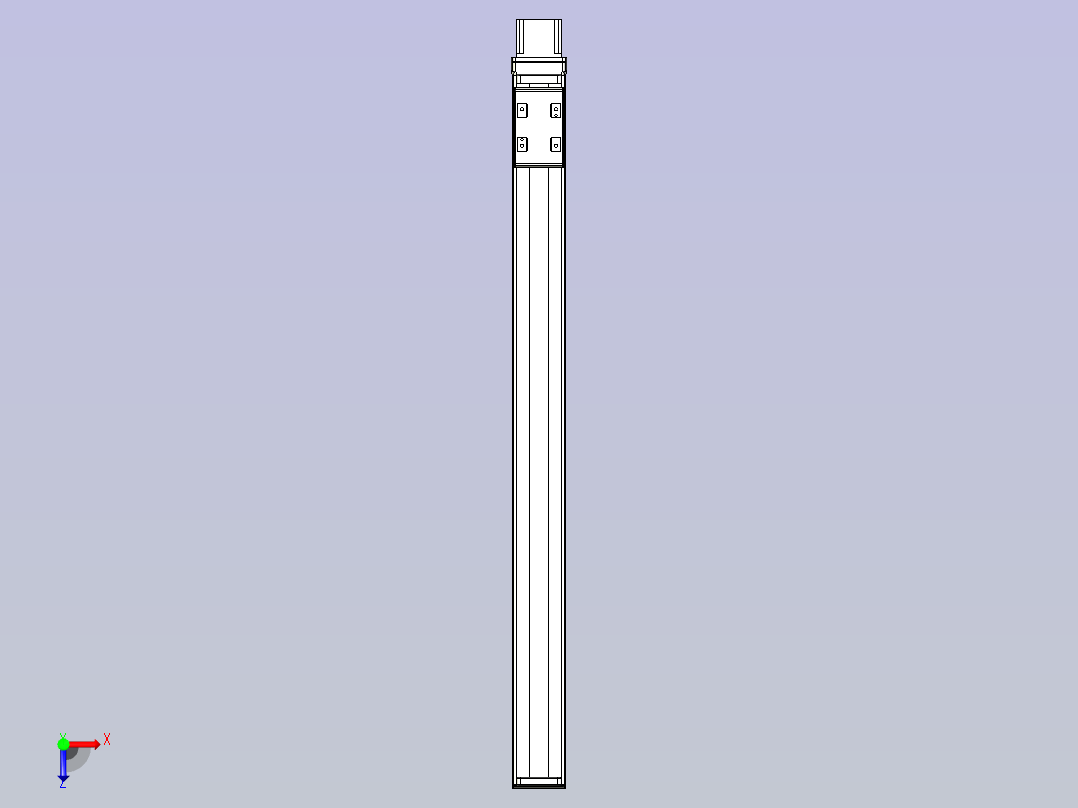 SMD65直连封闭式系列模组[SMD65-G-750L]俯视图