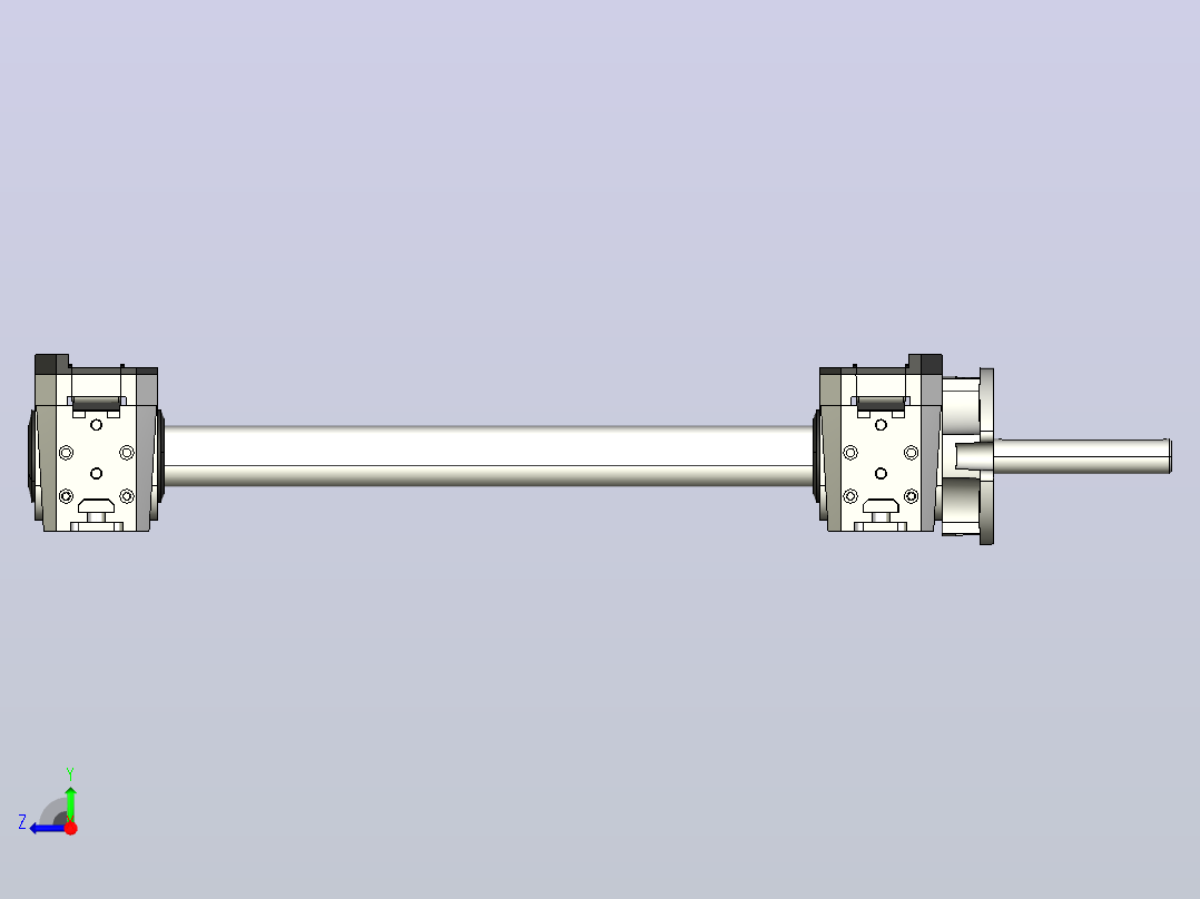 MK1TR-WA30-W480-C1齿形带头部双驱动右视图