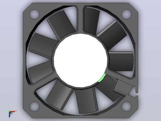 User Library-RADIOSHACK FAN_风扇俯视缩略图