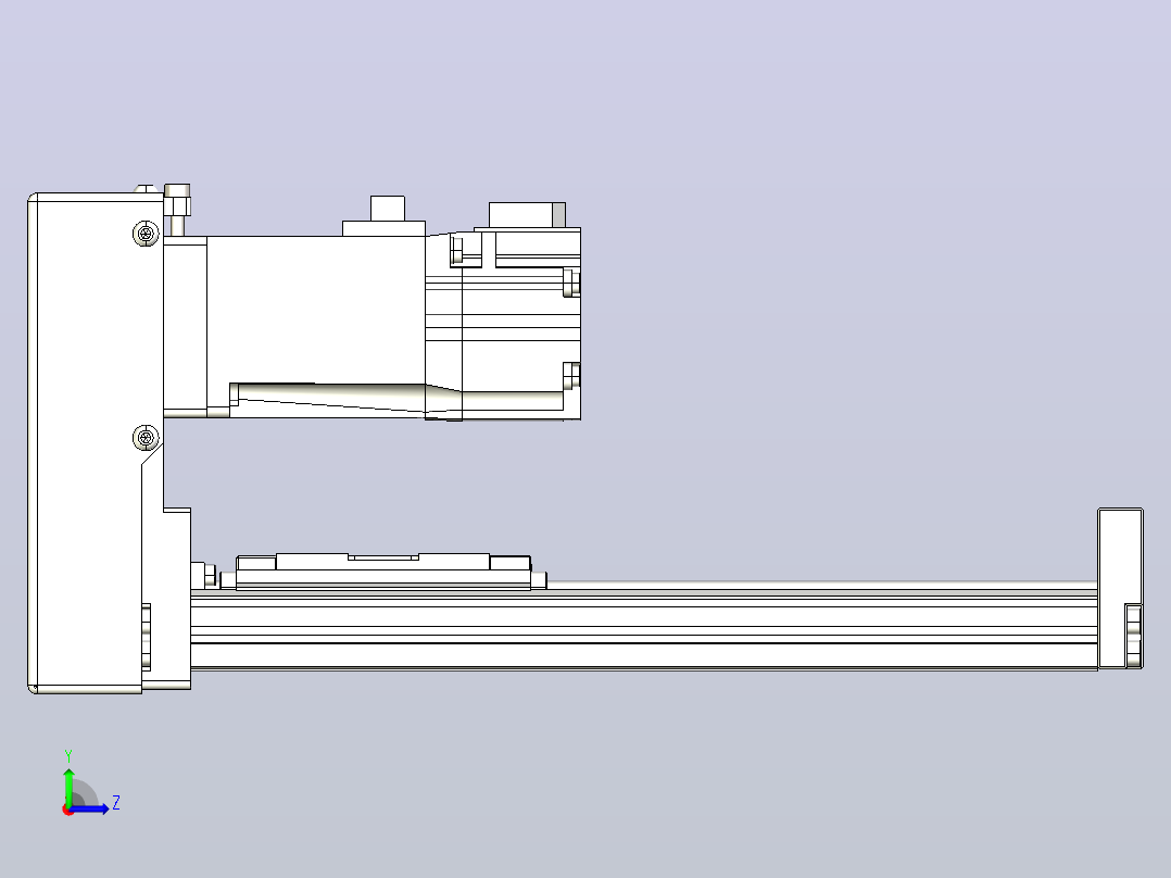 钢基模组TPA-KSR-5002C-200A1-MU-H1S0左视图