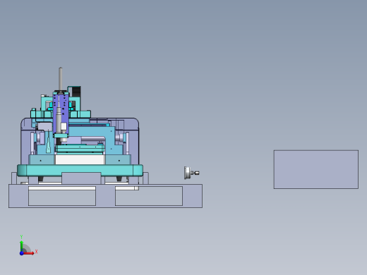 高精密检测设备sw18可编辑前视缩略图