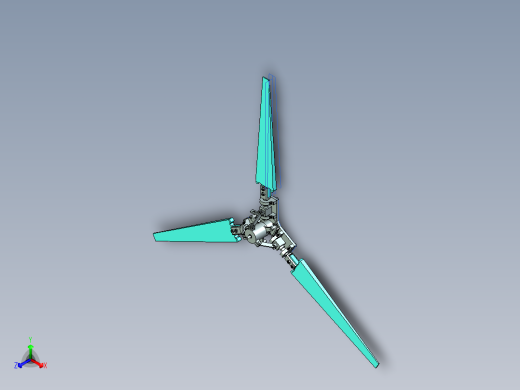 可变的电风扇的转子