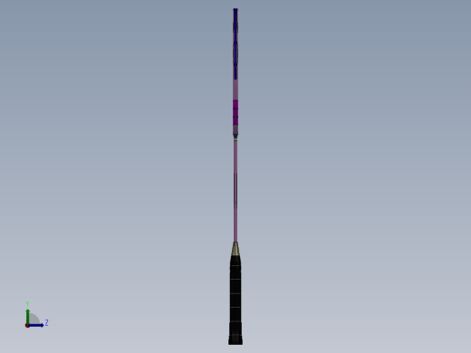 羽毛球拍及球左视缩略图