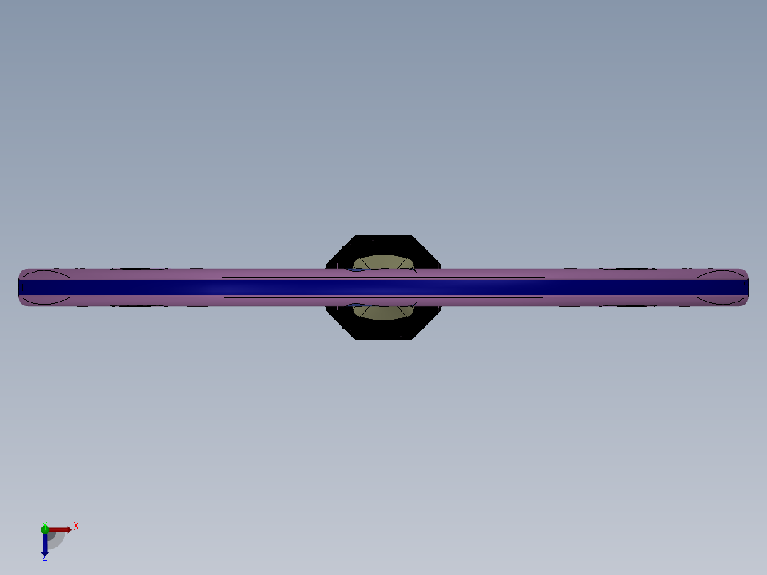 羽毛球拍及球俯视图