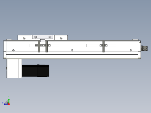 Toyo东佑达直线模组-ECH12-200-BM-100W右视缩略图