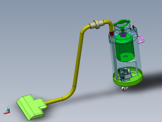 吸尘器时尚造型设计