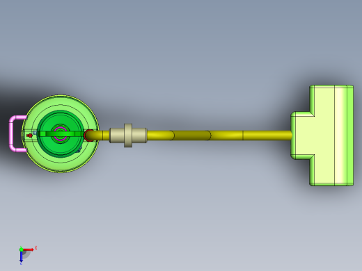 吸尘器时尚造型设计俯视缩略图