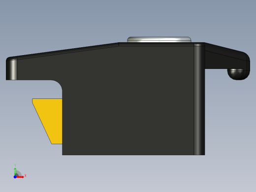 型材-KJN SLAM LATCH WITH UNIFORM LOCK KJN530352前视缩略图