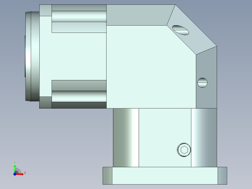 直齿孔ZPLX142-L1 42-114.3-200-M12.stp前视缩略图