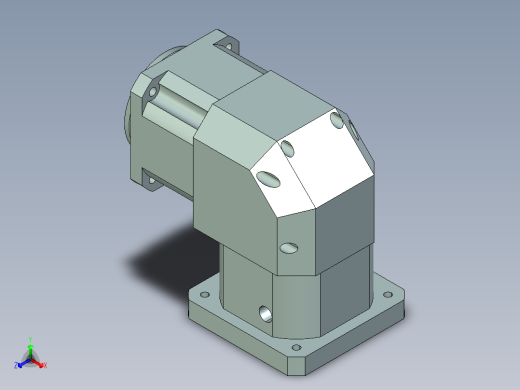直齿孔ZPLX142-L1 42-114.3-200-M12.stp正等轴测缩略图