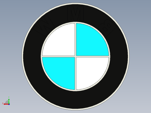 BMW车标后视缩略图