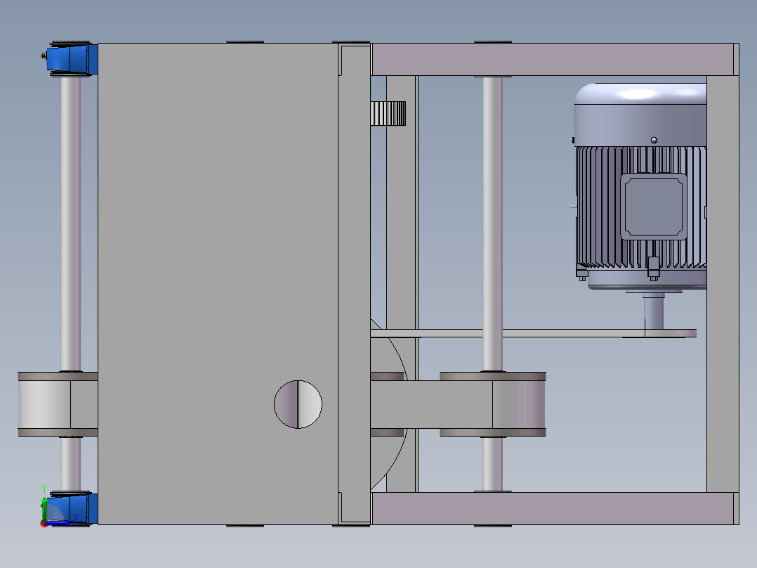 莴笋自动剥皮机===1567324===1450左视图