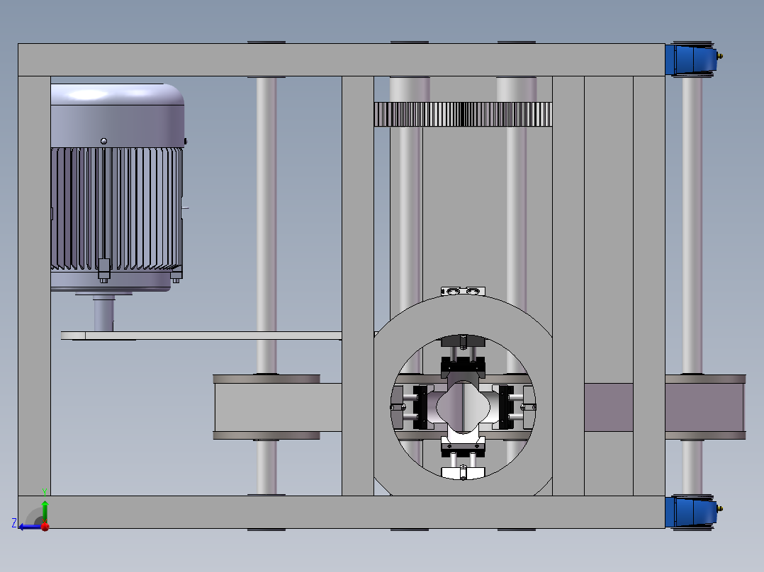 莴笋自动剥皮机===1567324===1450右视图