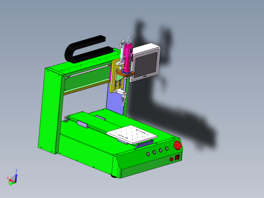 XYZ平台三轴螺丝机