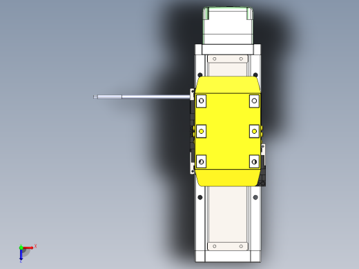 GTH内嵌丝杆全封闭GTH8-BM-60步进俯视缩略图