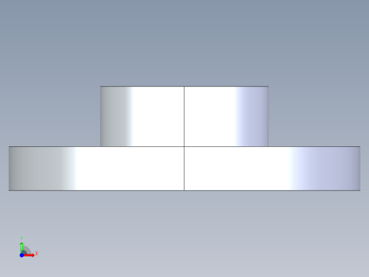 CPVC管件23-Sch80_Flange One-Piece_SOC_9851-020_2in前视缩略图