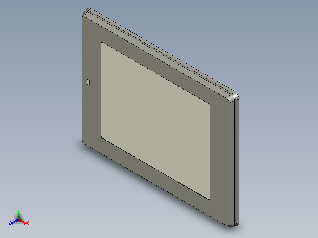 基恩士VT2-B8_kc图纸模型主视图