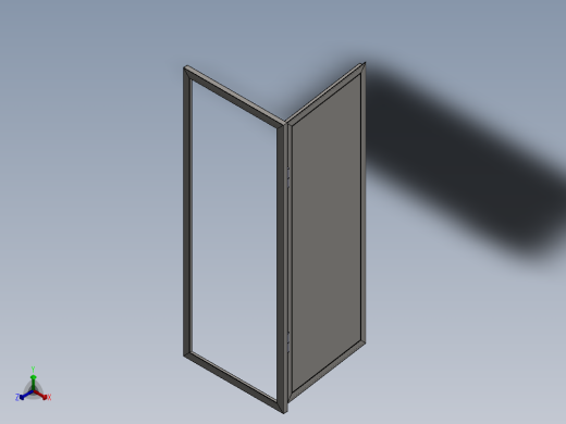 2型地窖门正等轴测缩略图