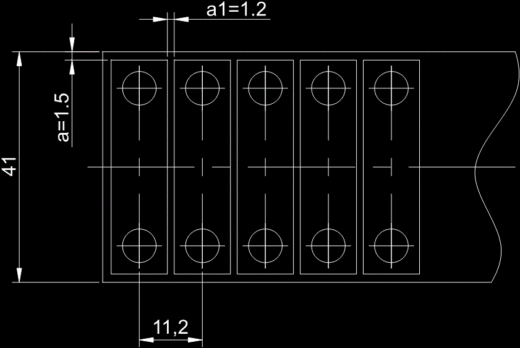 JB109-固定夹的冲压模具设计冲孔落料弯曲复合聚力设计缩略图