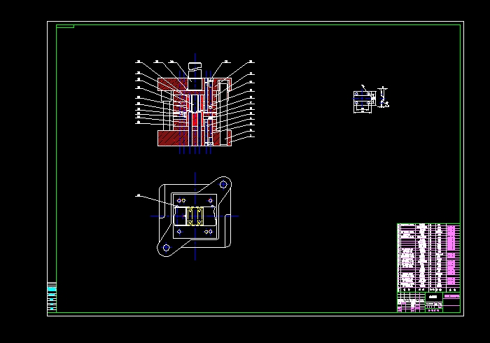 JB109-固定夹的冲压模具设计冲孔落料弯曲复合聚力设计