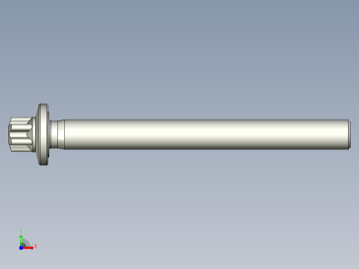 六角螺钉-Hexalobular_screw-M20-200-190-27-41-23.stp前视缩略图