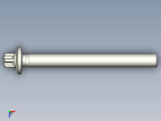 六角螺钉-Hexalobular_screw-M20-200-190-27-41-23.stp俯视缩略图