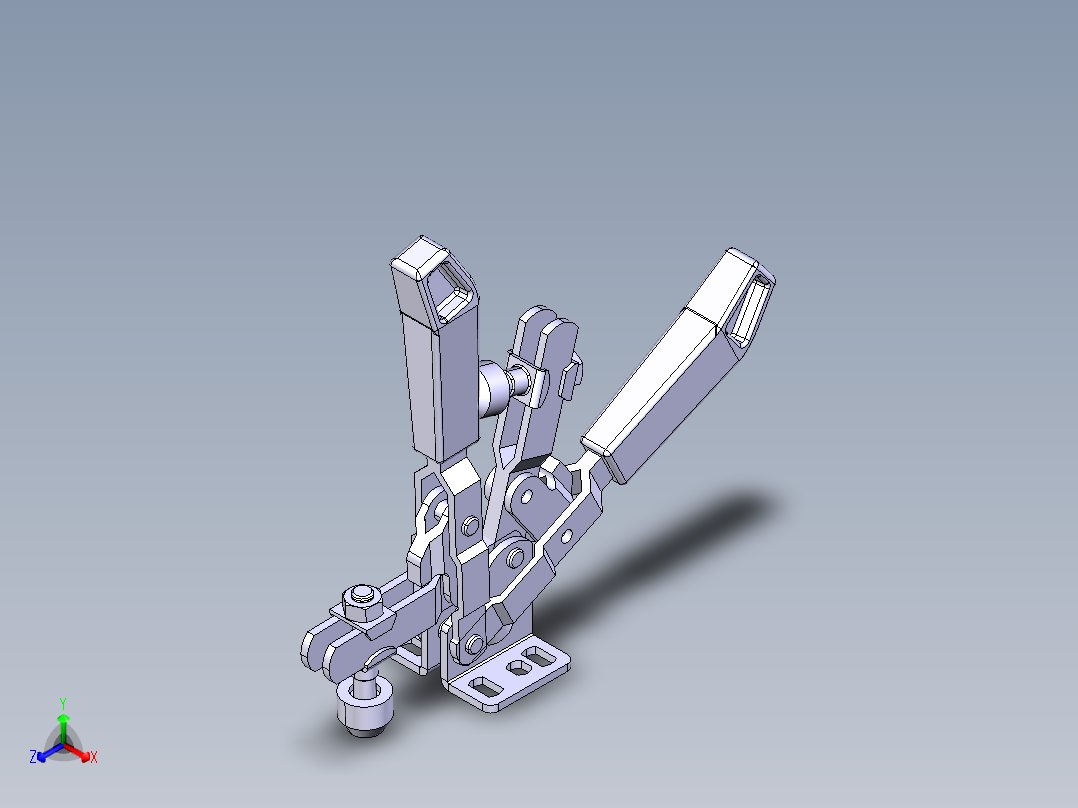 德克斯TUNKERS气缸数模T2-02U正等轴测图