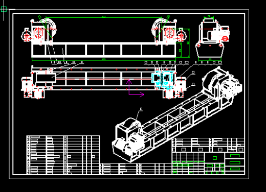 40吨焊接滚轮架图纸缩略图