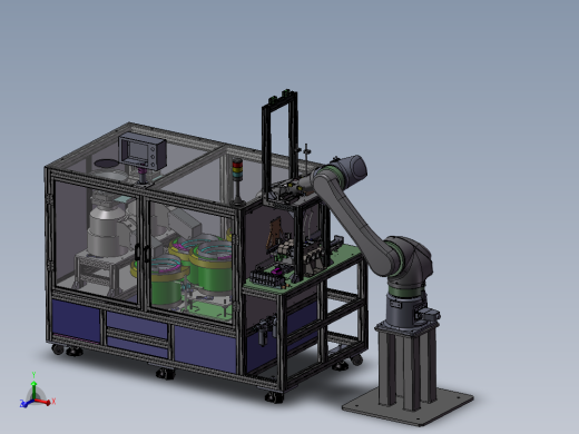 滚筒支架组装机