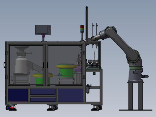 滚筒支架组装机前视缩略图