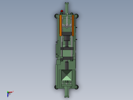 半自动注塑机俯视缩略图