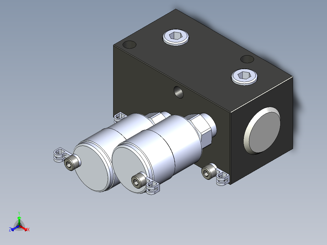 KOSMEKBEQ02□0-0GB多系列多零件图纸模型多系列多零件图纸模型主视图