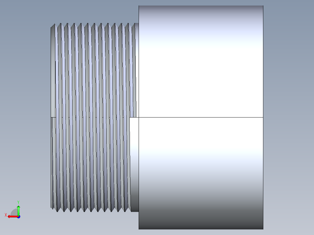 聚氯乙烯配件15-Sch80_MaleAdapter_SxMPT_836-030 _3in后视图