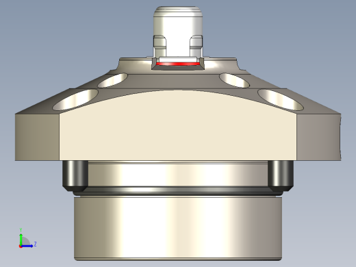 KOSMEKSFA2000-M2A-100多系列多零件图纸模型多系列多零件图纸模型左视缩略图