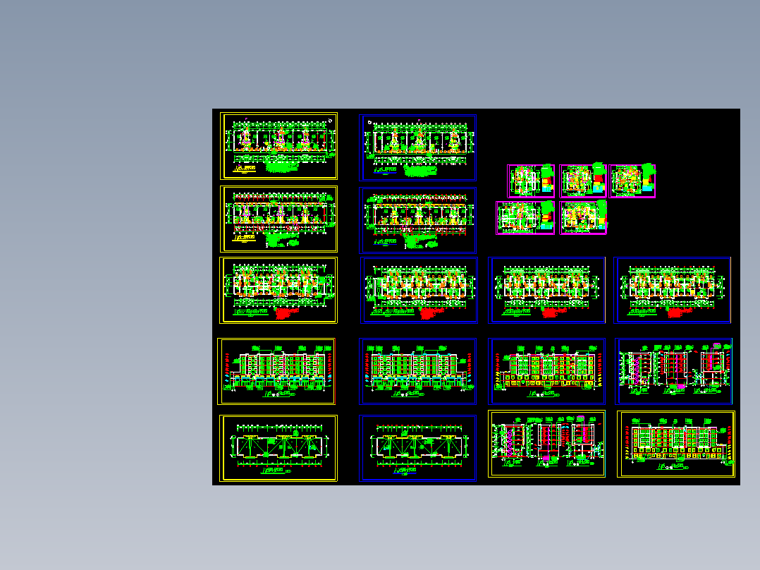 某大型住宅小区多层住宅楼