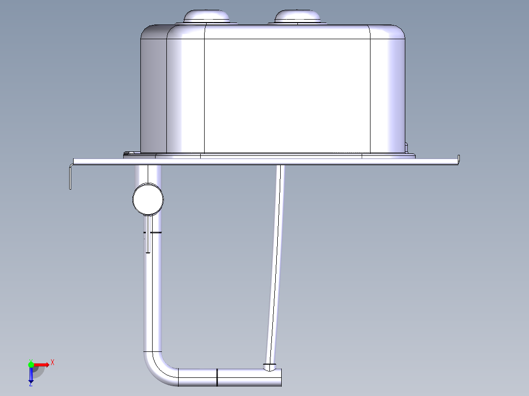水槽、不锈钢水槽(61)俯视图