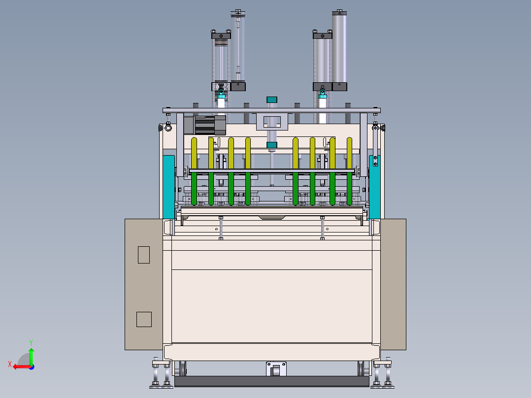 塑料袋背心袋制袋机sw17可编辑后视图