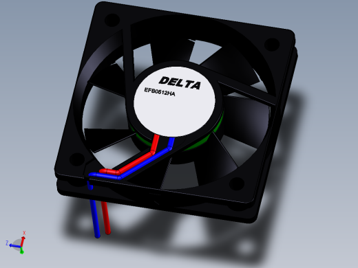 扇热风扇-50x50x10mm