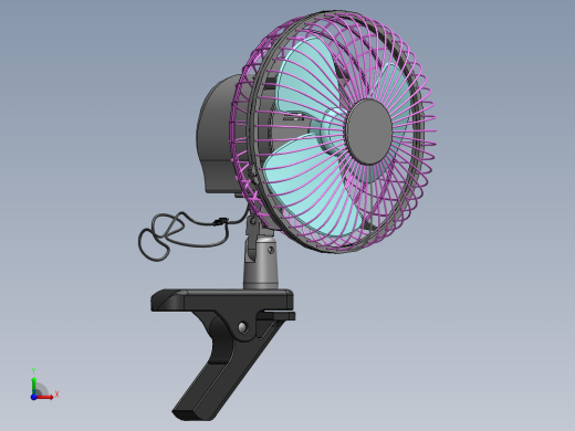 000电风扇前视缩略图