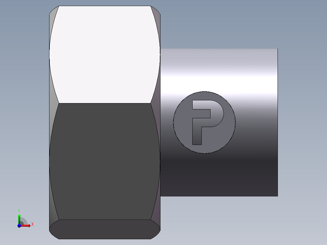 90度焊接接头、SKA28X2前视图