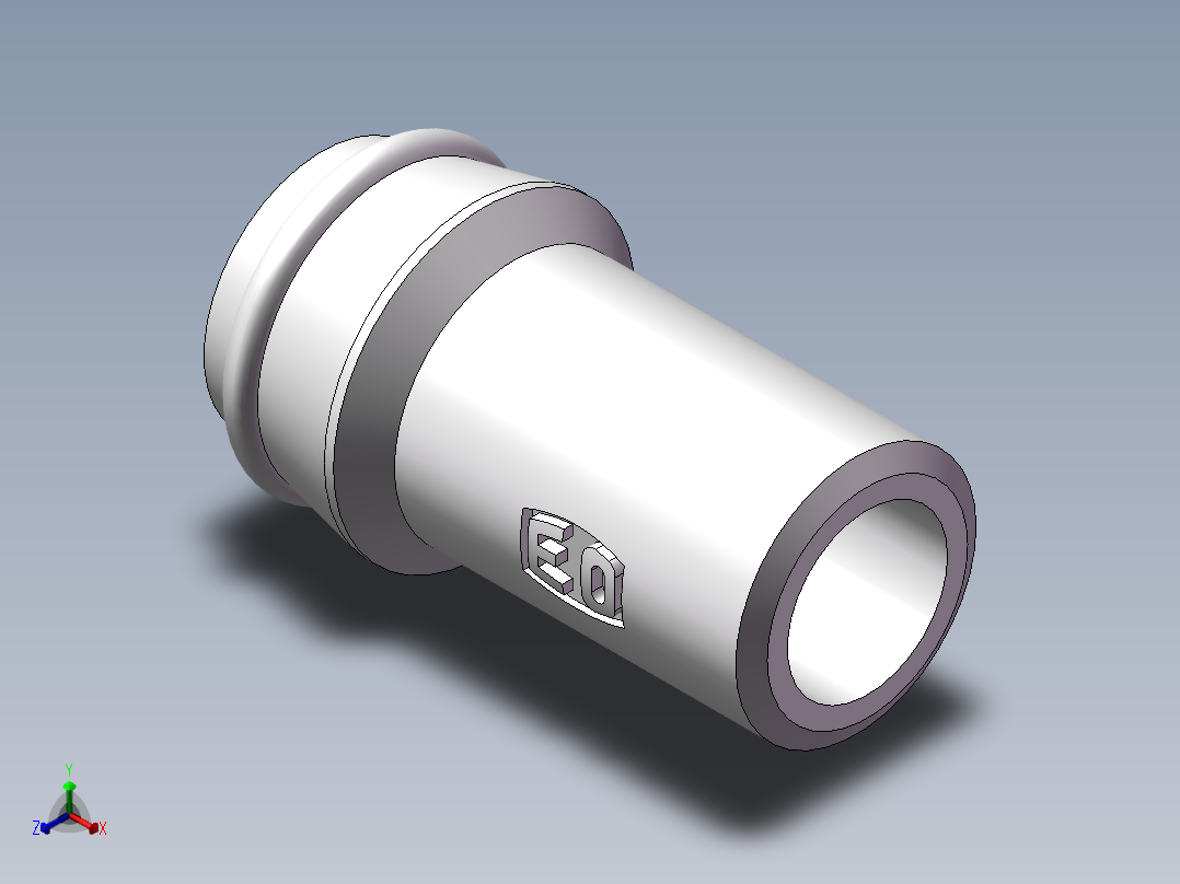 90度焊接接头、SKA15X2正等轴测图