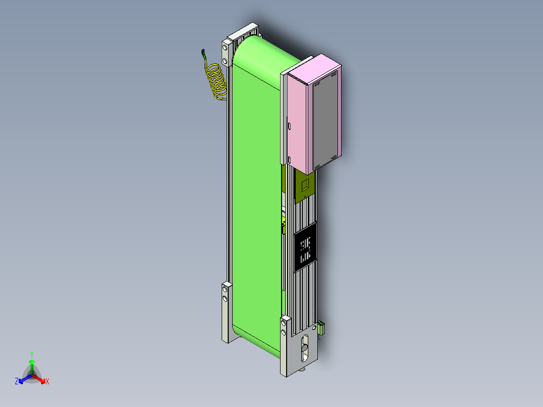 皮带线整机模型