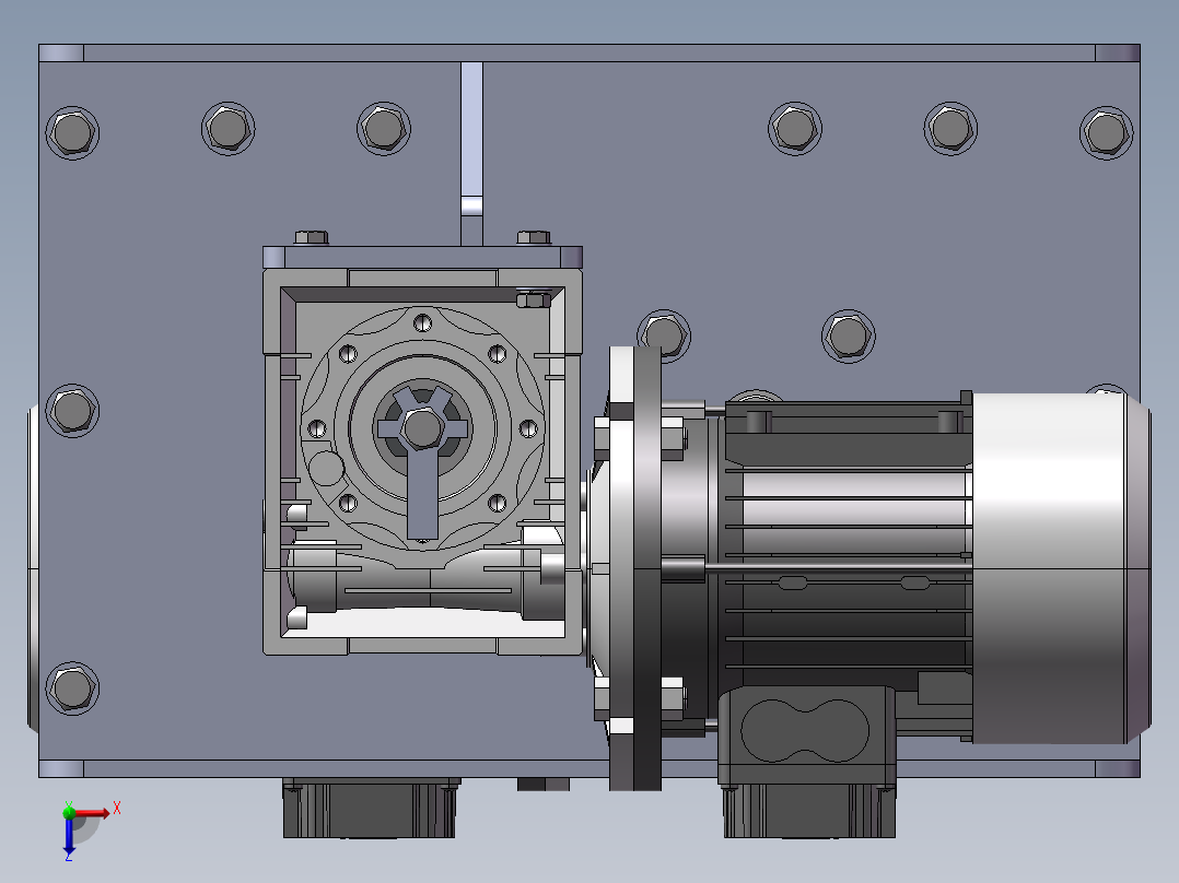 破碎机、shredd破碎机俯视图