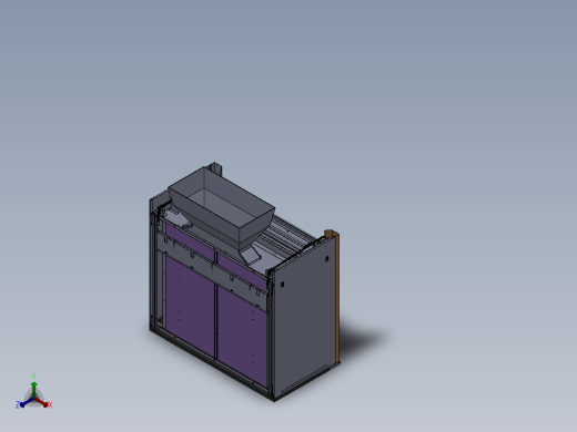 CJ-2940 咖啡生豆分级筛选机正等轴测缩略图