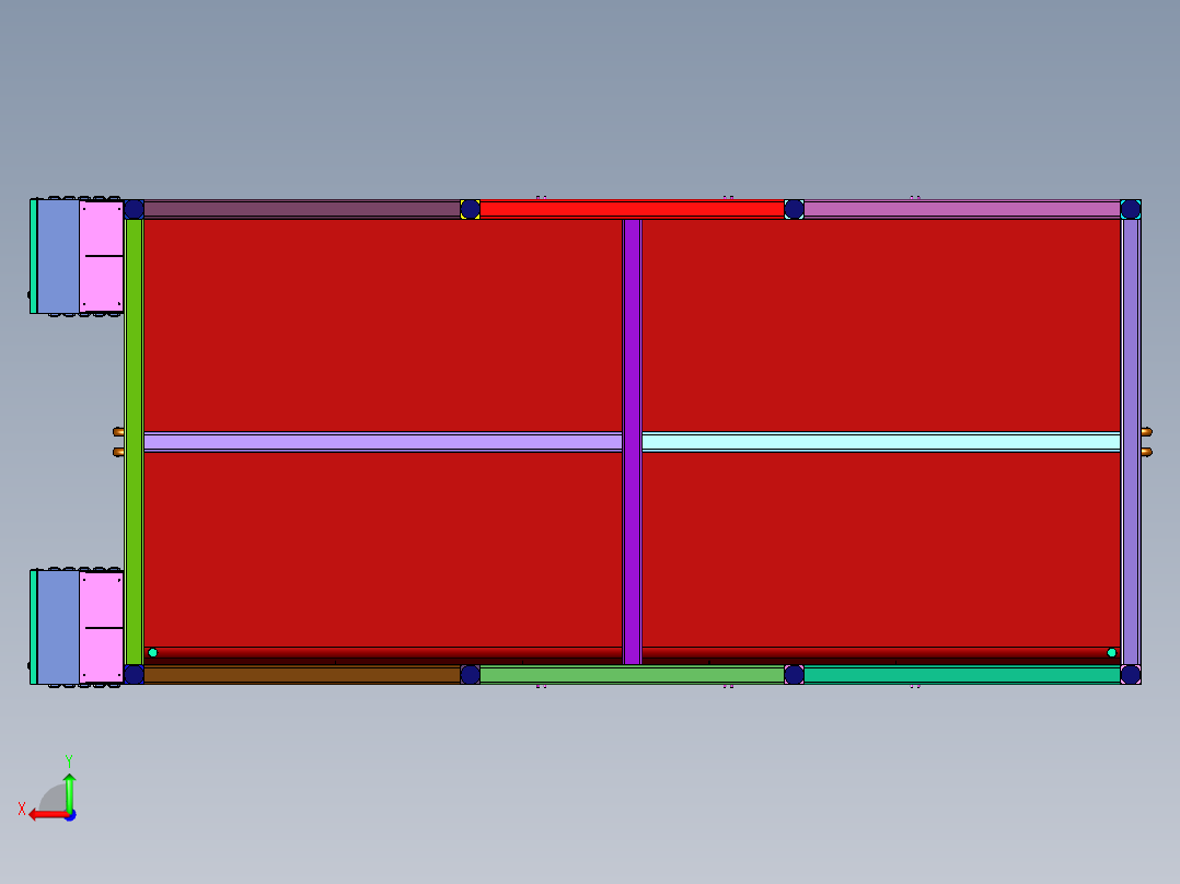 精密异形刀具研磨机床后视图