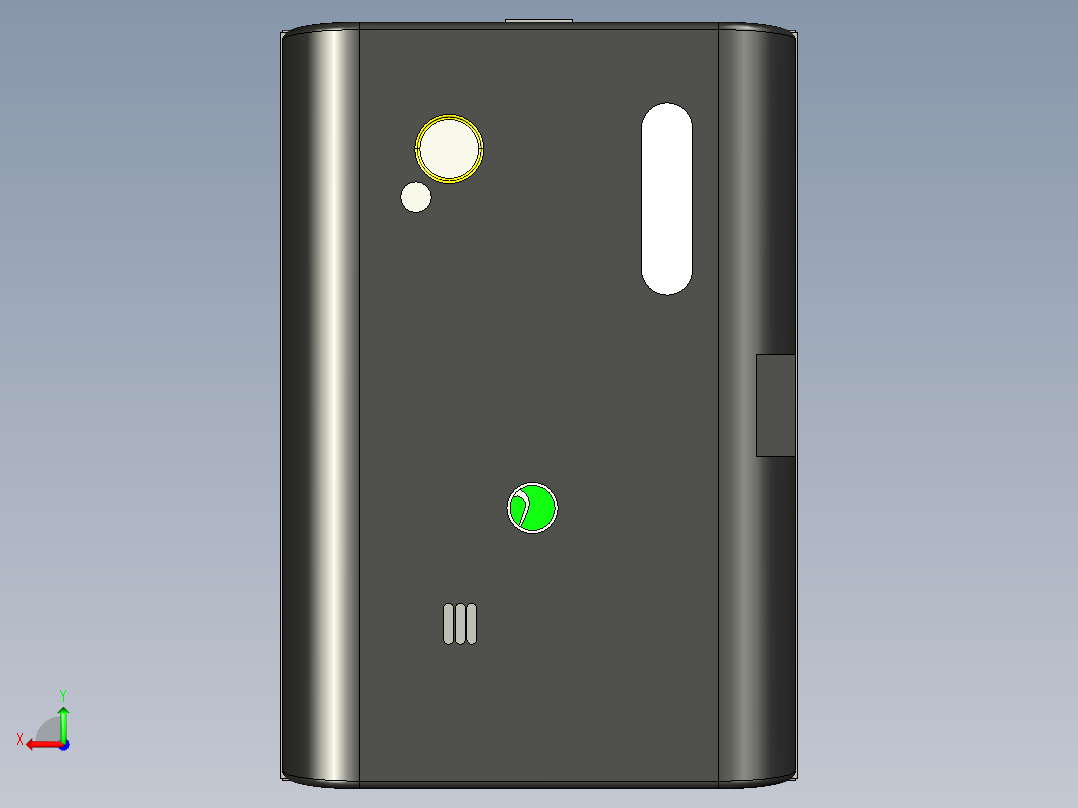 索尼xperia x10 mini pro 11后视图