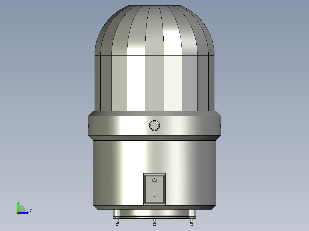 TGSG-100型声光报警器TGSG-100左视图